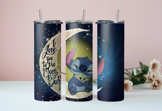 I Love You To The Moon & Back Tumbler