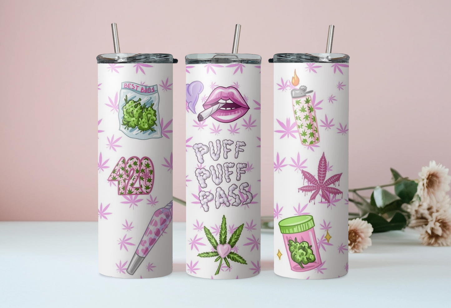 Puff Puff Pass Tumbler