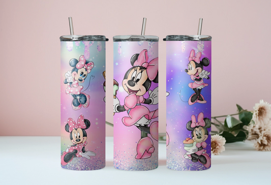 Pink & Purple Minnie Tumbler