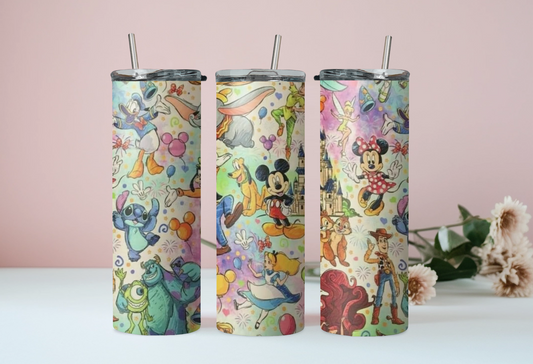 Disney Collage Tumbler