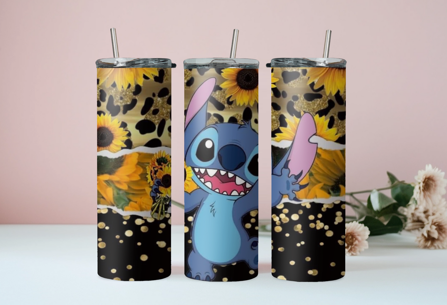 Sunflower Stitch Tumbler