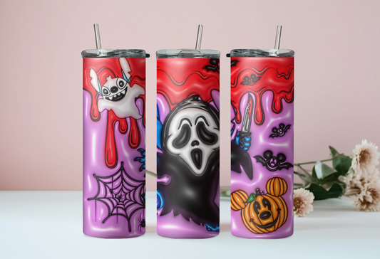 Scream Stitch Tumbler