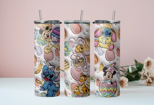 Easter Disney Friends Tumbler