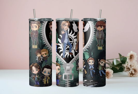 Supernatural Zipper Tumbler