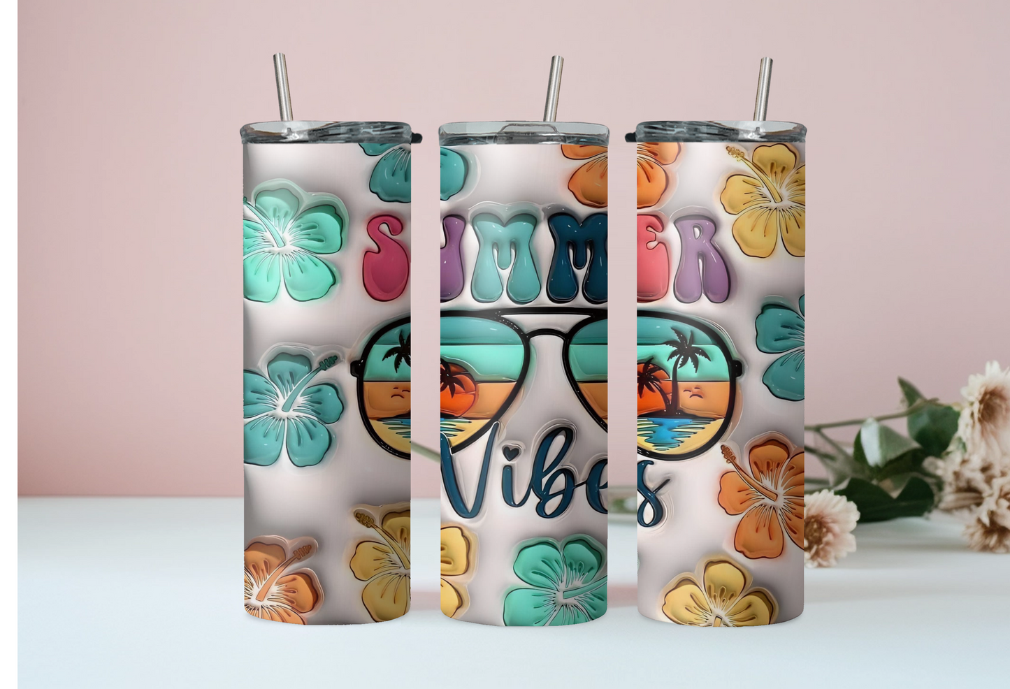 Summer Vibes Tumbler