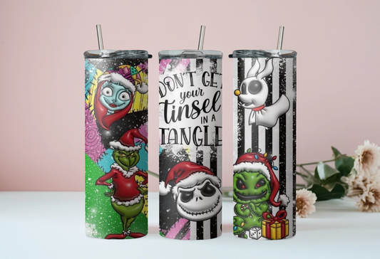 Don't Get Your Tinsel In A Tangle Tumbler