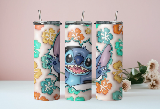 Summer Stitch Tumbler