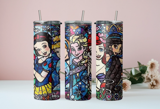 Princess Mosaic Tumbler