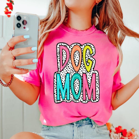 Dog Mom Polka Dots