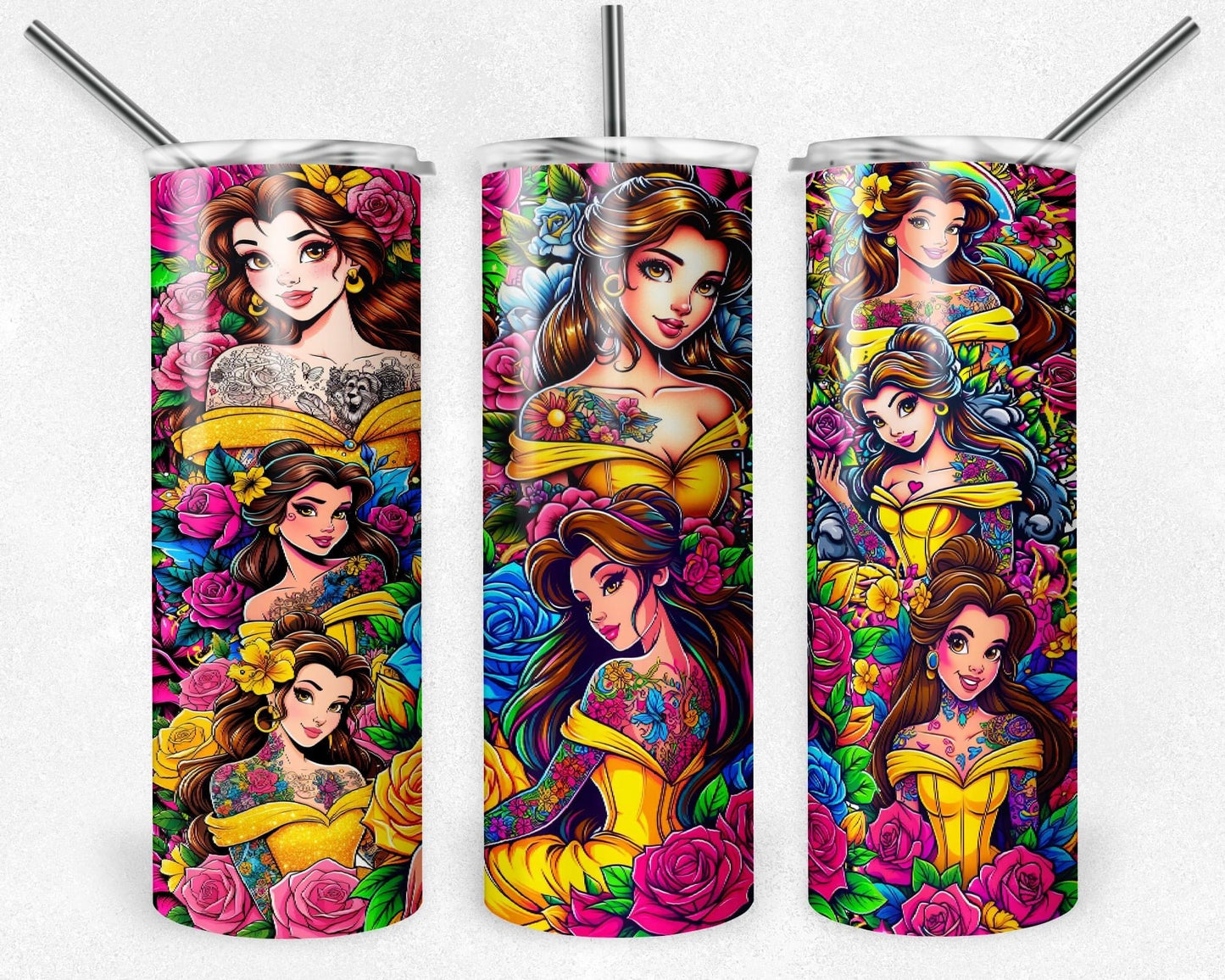 Belle Tatted Tumbler