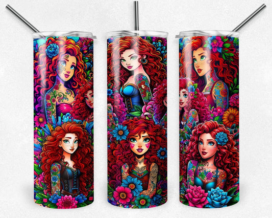 Merida Tatted Tumbler